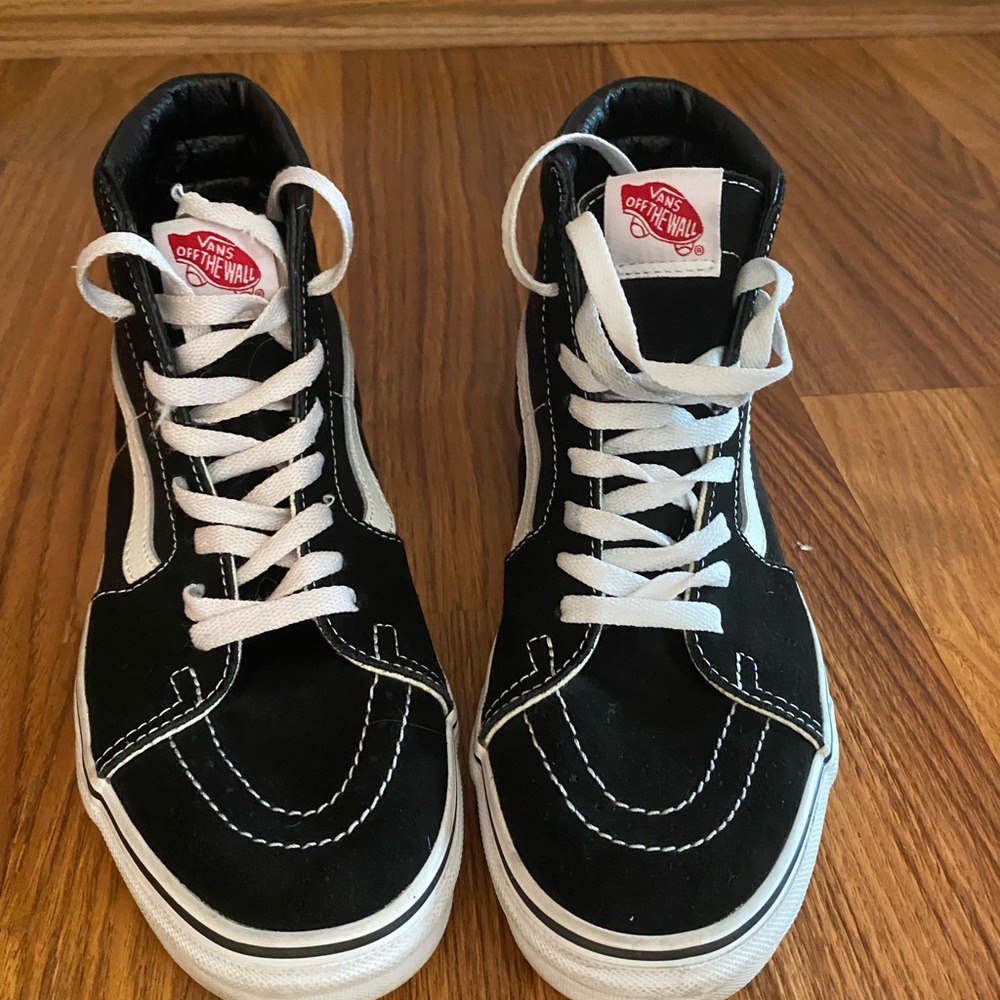 Vans Classic Black and White High-Tops